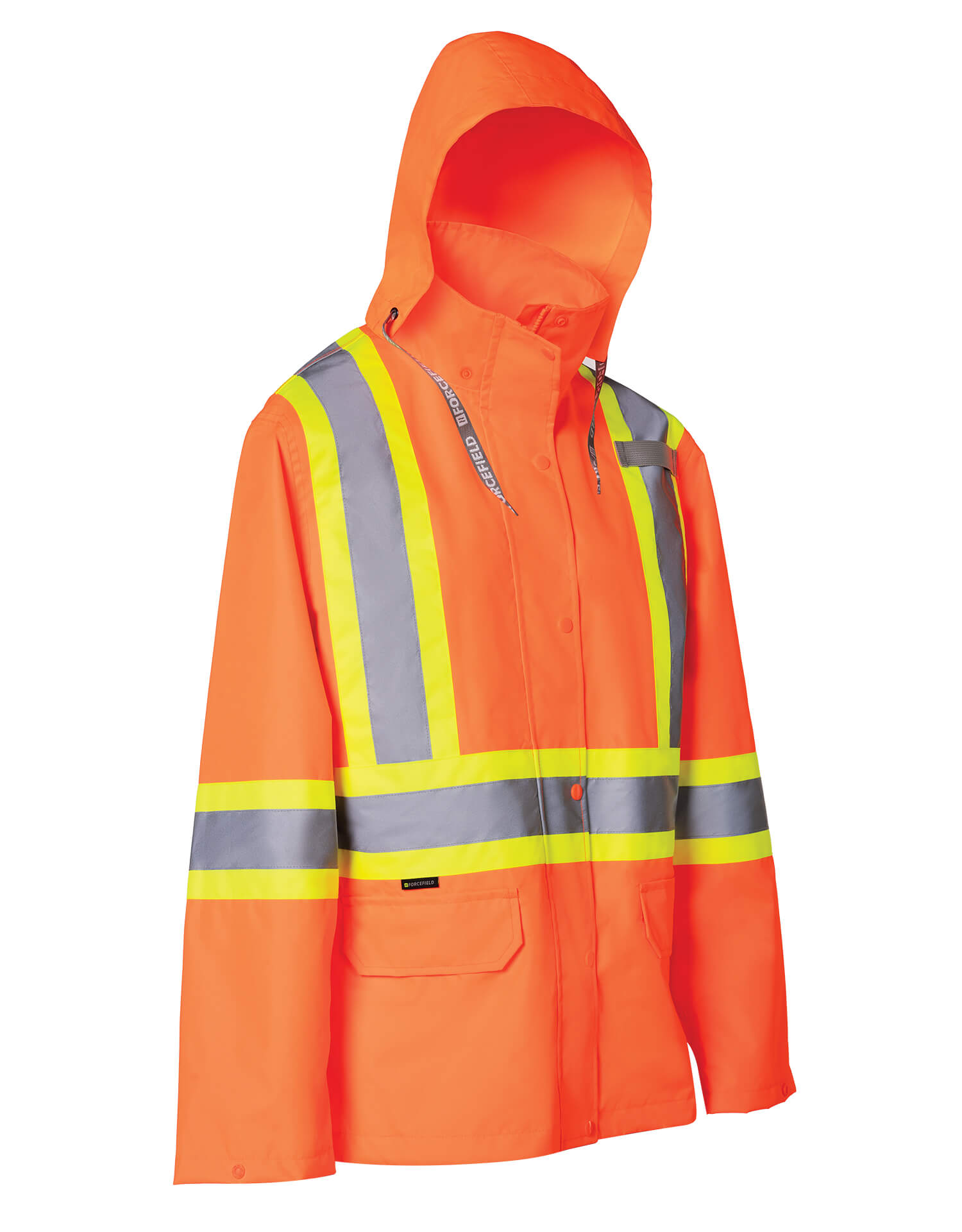 Women's Hi-Vis Rain Jacket - S
